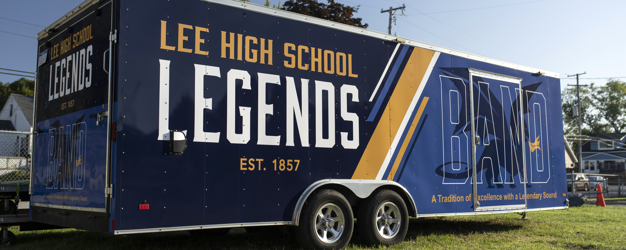 Lee High School Legends Band Trailer