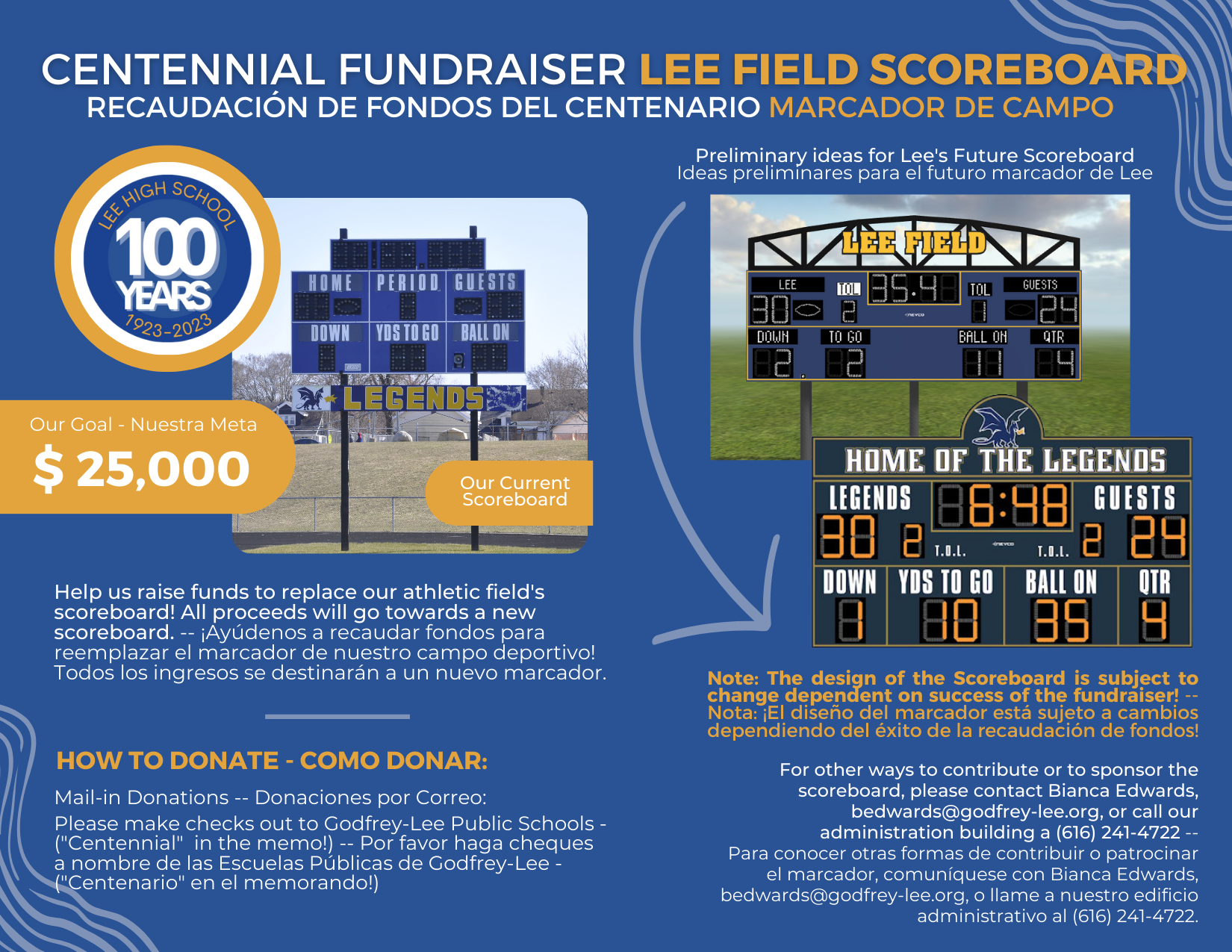 Centennial Fundraiser Details